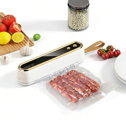 Cordless Portable Mini Vacuum Sealer - White
