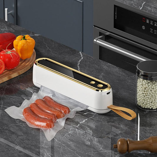 Cordless Portable Mini Vacuum Sealer - White