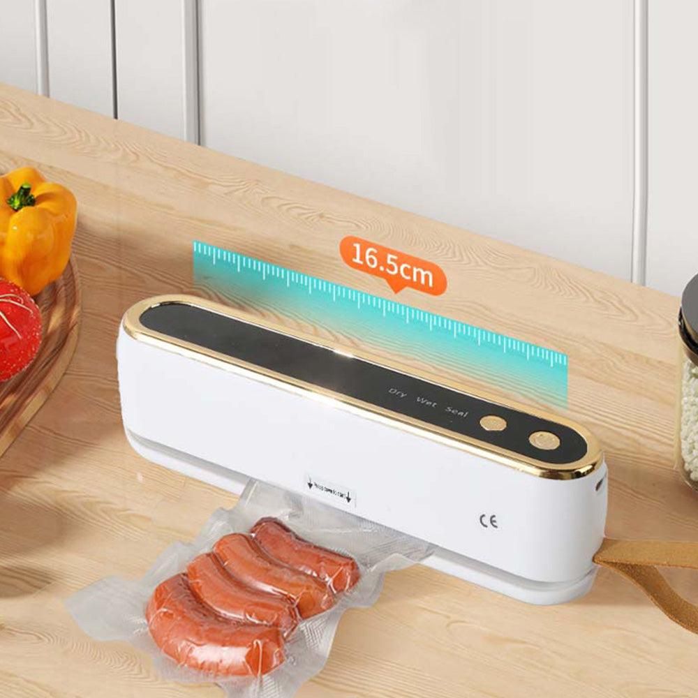 Cordless Portable Mini Vacuum Sealer - White