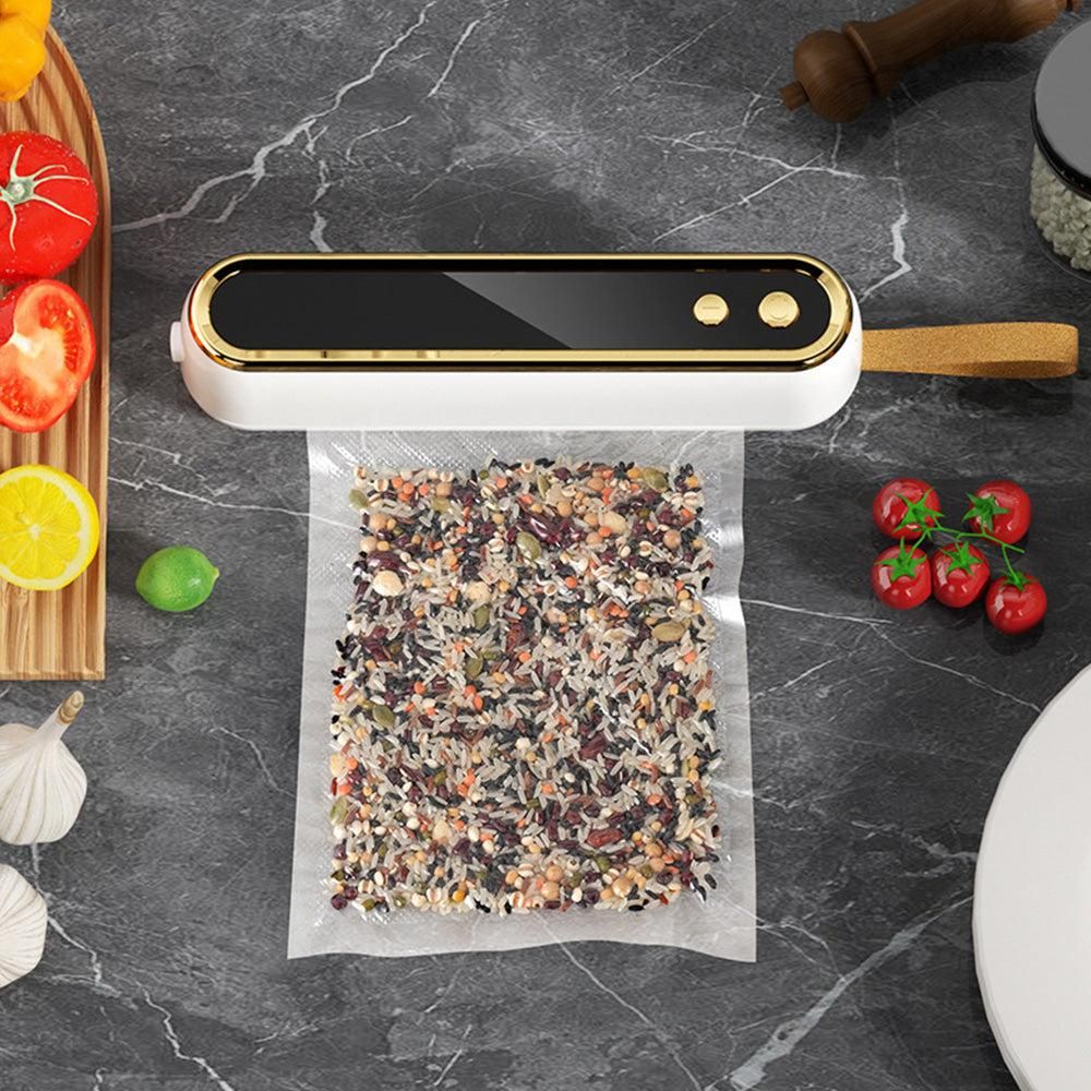 Cordless Portable Mini Vacuum Sealer - White
