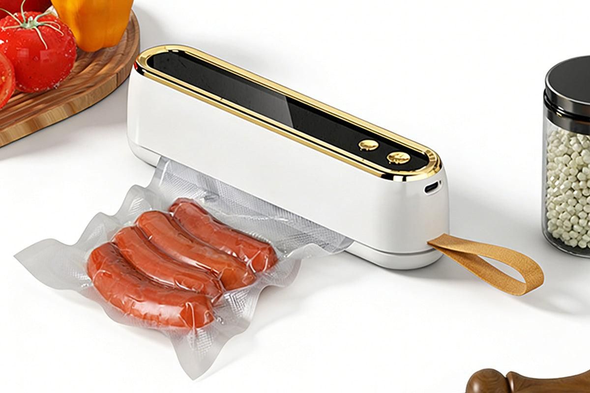 Cordless Portable Mini Vacuum Sealer - White