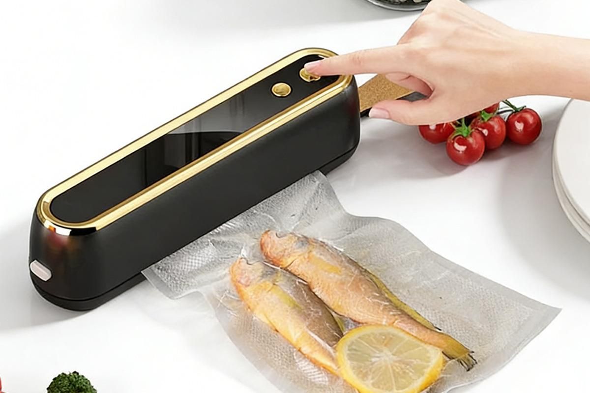 Cordless Portable Mini Vacuum Sealer - White
