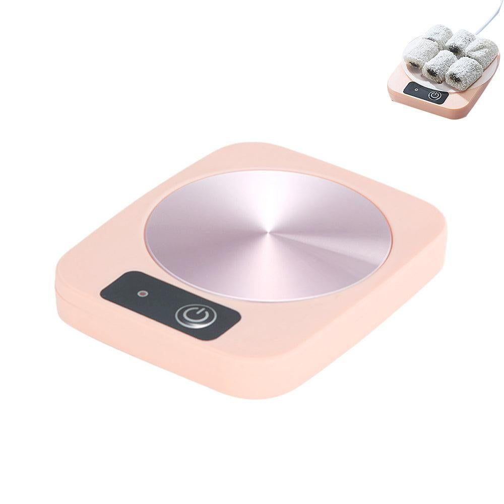 Electric Coffee Mug Warmer - Pink