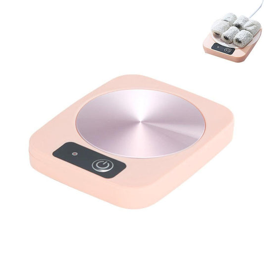 Electric Coffee Mug Warmer - Pink