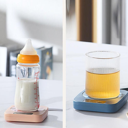 Electric Coffee Mug Warmer - Pink