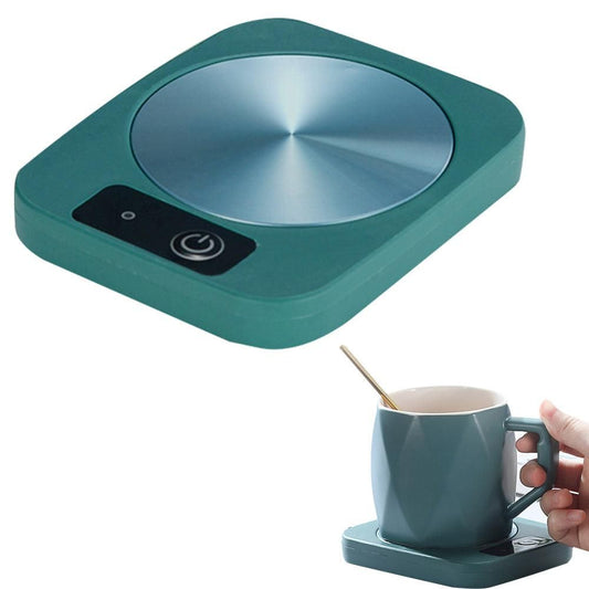 Electric Coffee Mug Warmer - Green