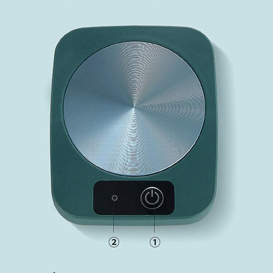 Electric Coffee Mug Warmer - Green
