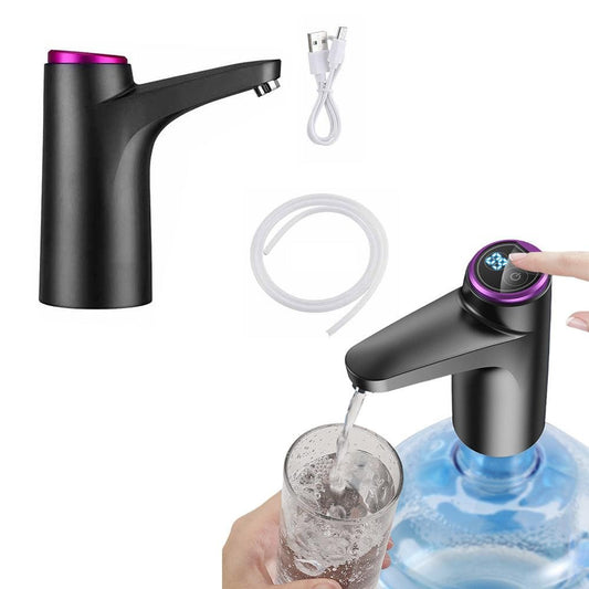 Rechargeable Water Dispenser Pump - Black