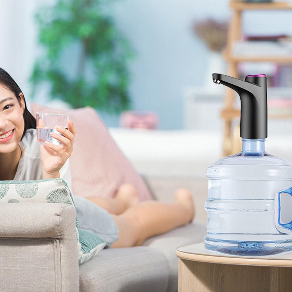 Rechargeable Water Dispenser Pump - Black