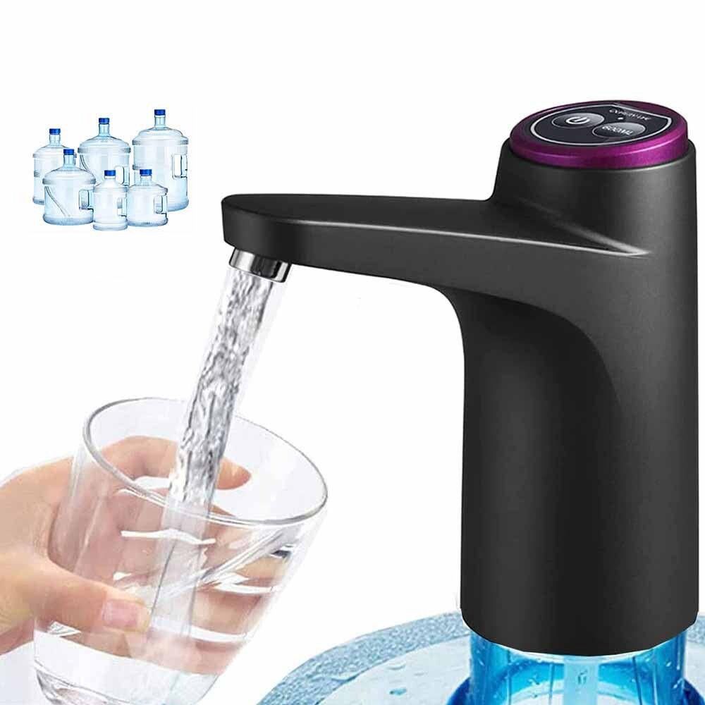 Rechargeable Water Dispenser Pump - Black