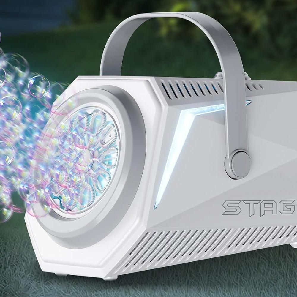 White Outdoor Bubble Machine
