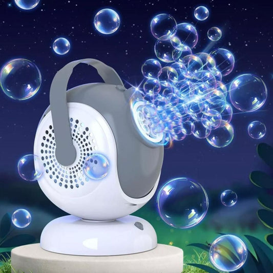 Rotating Bubble Machine Toy