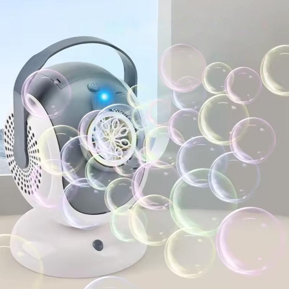 Rotating Bubble Machine Toy
