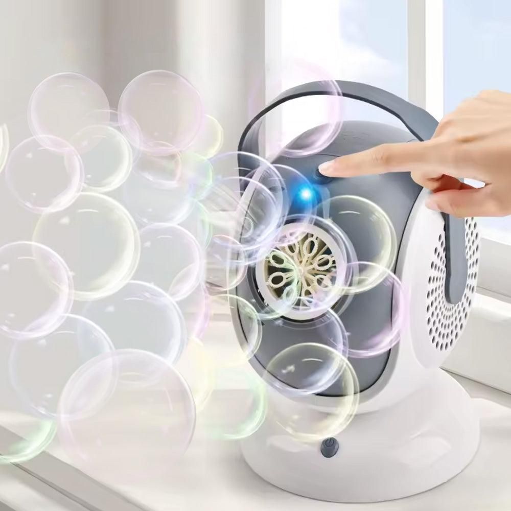 Rotating Bubble Machine Toy