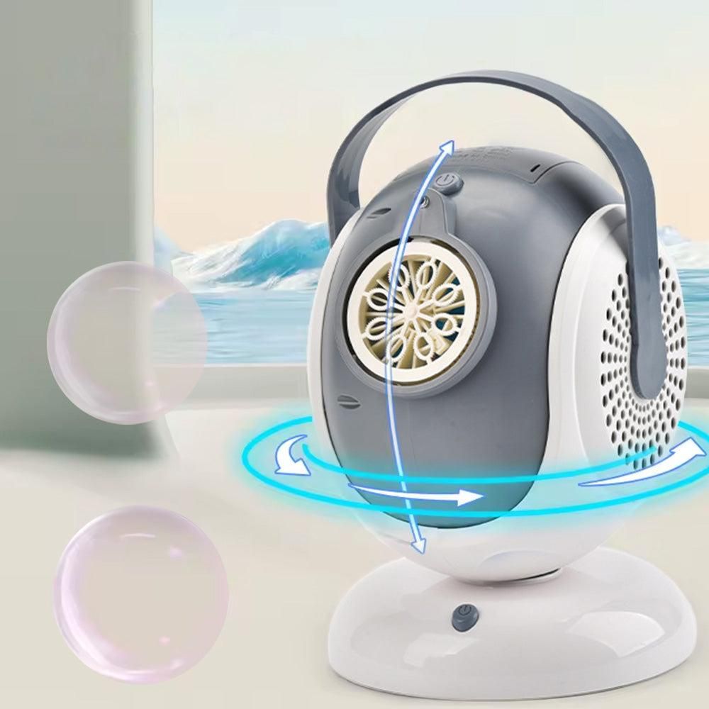 Rotating Bubble Machine Toy