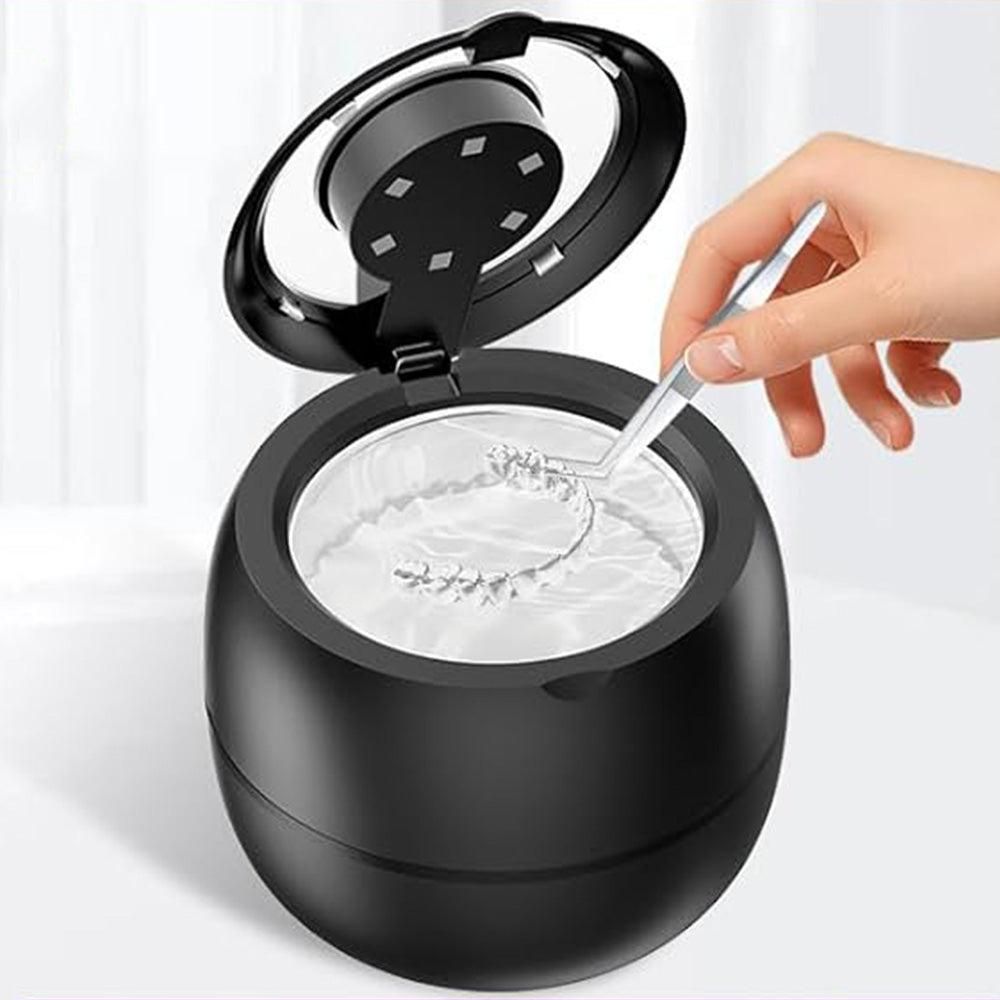 Ultrasonic Retainer & Denture Cleaner - Black