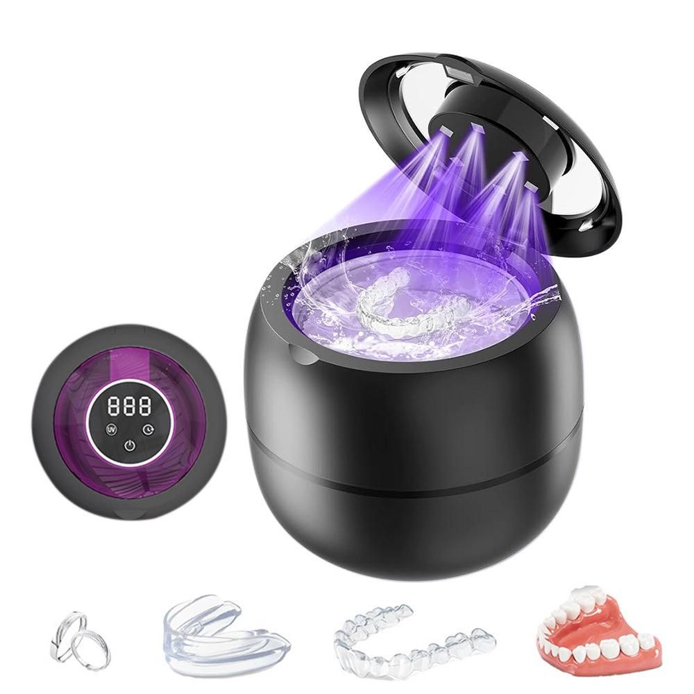 Ultrasonic Retainer & Denture Cleaner - Black