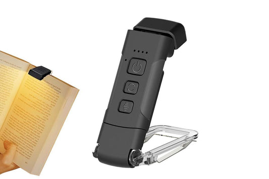 USB Rechargeable Book Light - Black