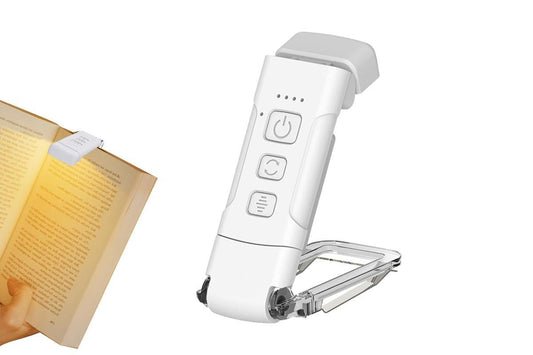 USB Rechargeable Book Light - White