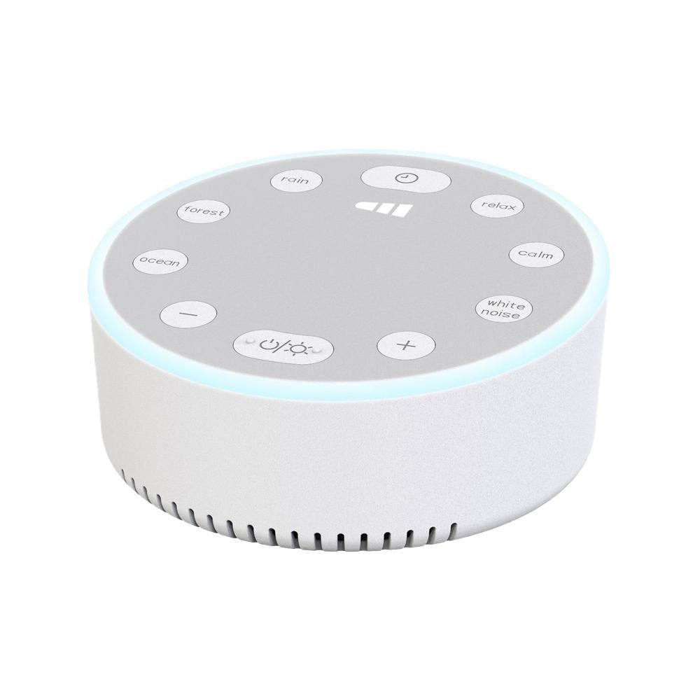 White Noise Sound Machine with Night Light 2 Pack