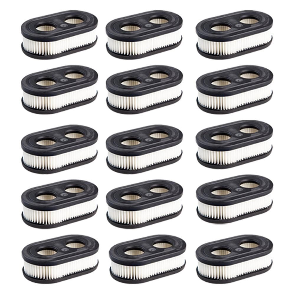 Lawn Mower Air Filter Cartridges 15 Pack