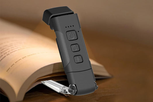 USB Rechargeable Book Light 2 Pack - Black