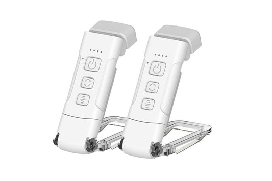 USB Rechargeable Book Light 2 Pack - White