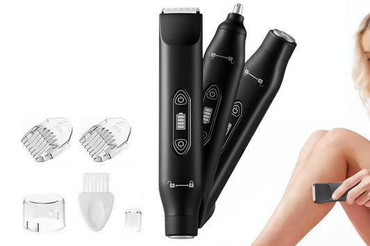 3-in-1 Electric Shaver & Nose Trimmer