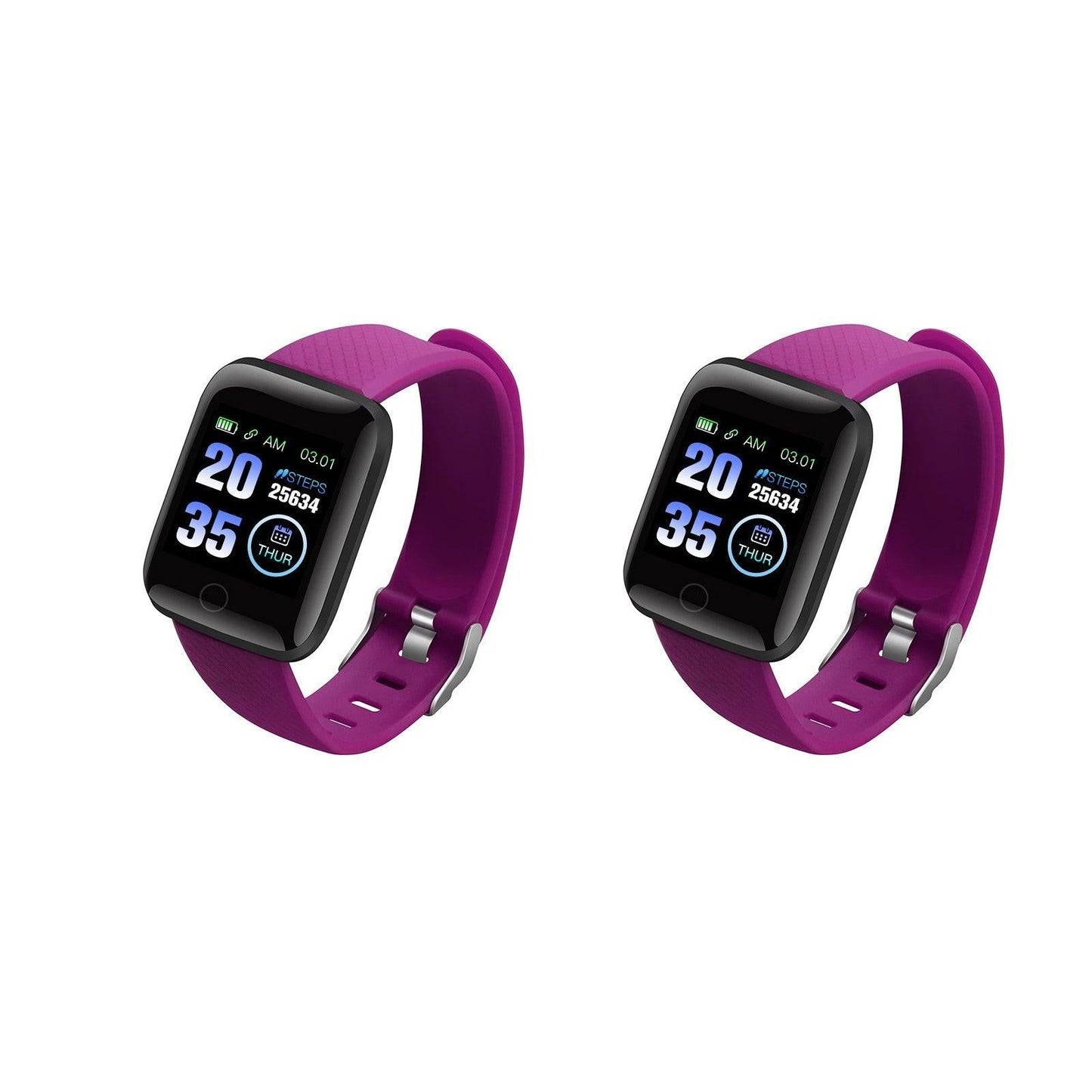 116Plus Fitness Smart Watch - Purple