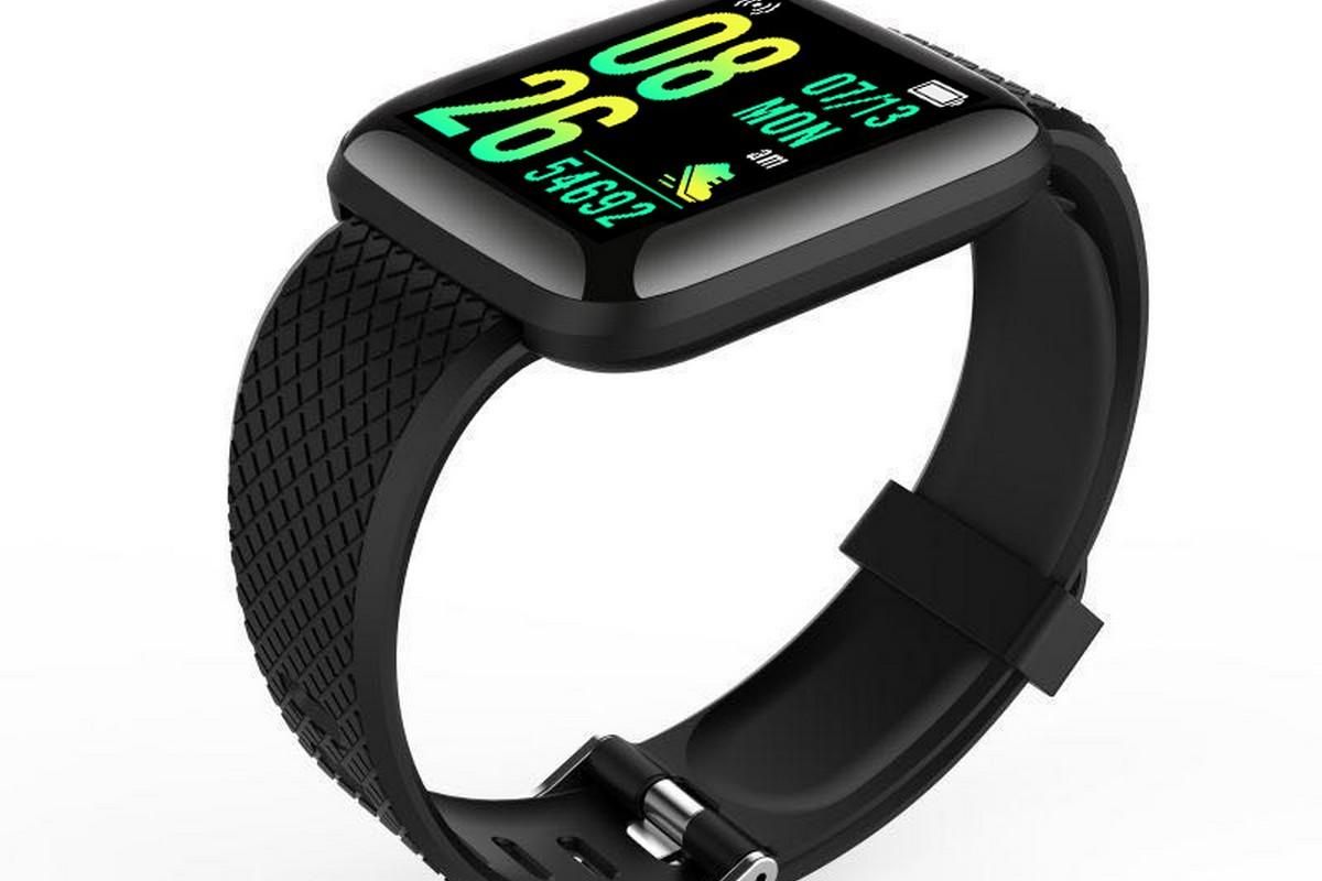 116Plus Fitness Smart Watch - Black
