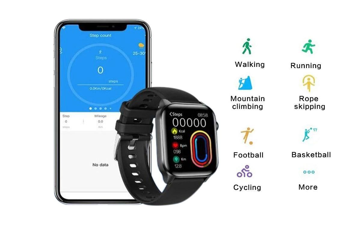Smart Watch Set - 2 Pack - Black