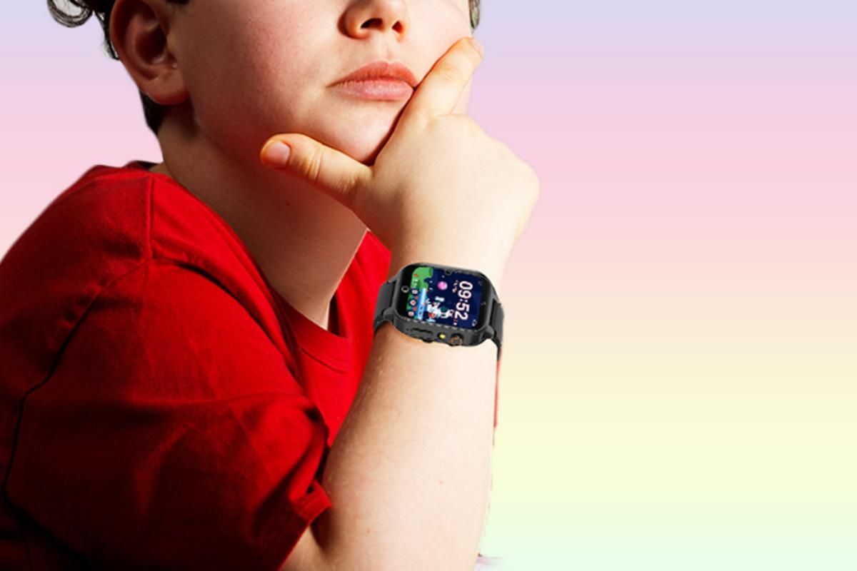 Kids Smart Watch with Camera - Black
