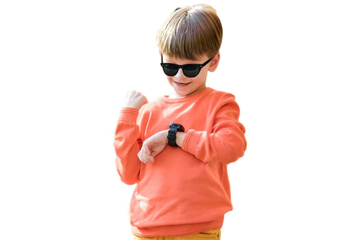 Kids Smart Watch with Camera - Black
