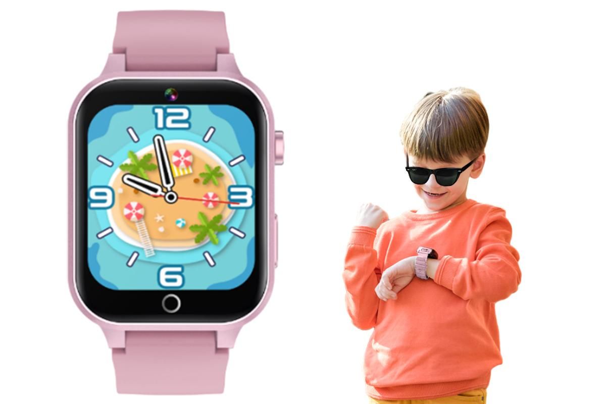 Kids Smart Watch with Camera - Black
