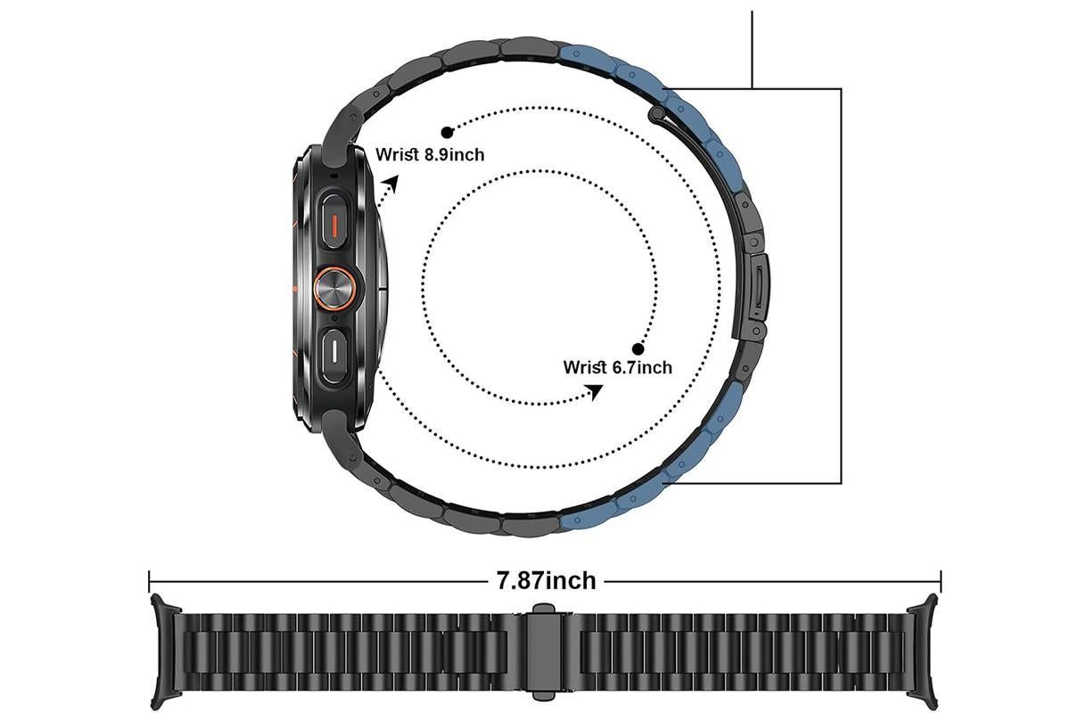 Samsung Galaxy Watch 8 Metal Band - Black