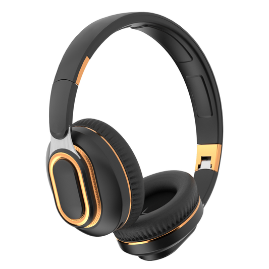 H7 Foldable Bluetooth Headphones - black