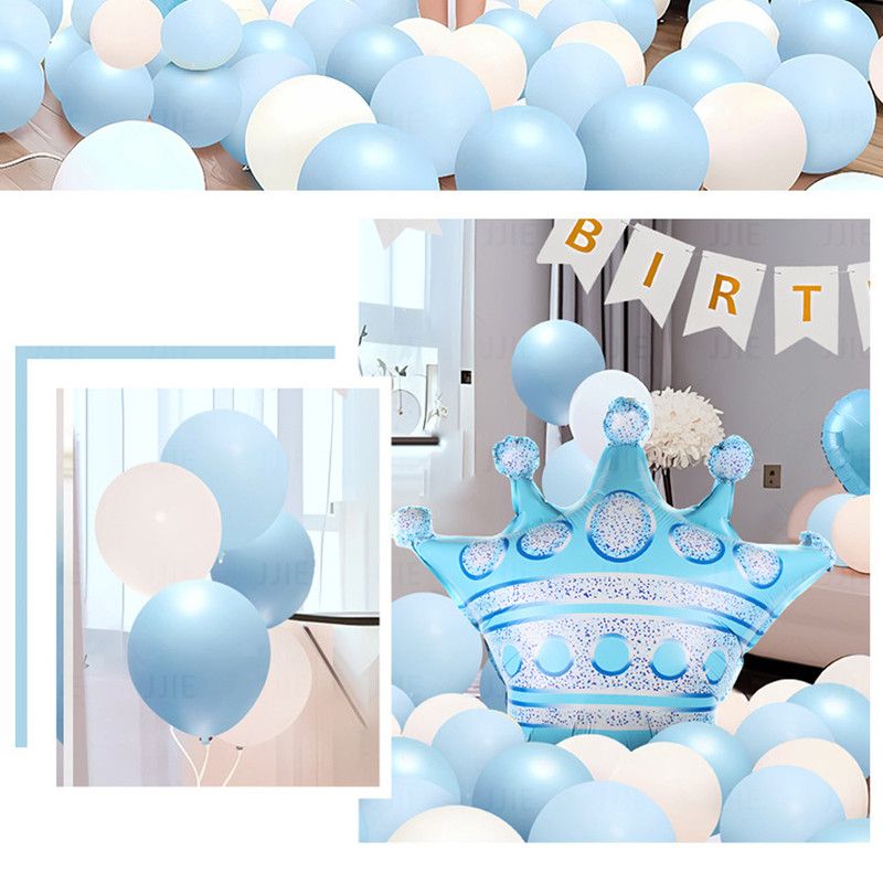 Birthday Party Decor Set - Happy Birthday Balloons & Bunting