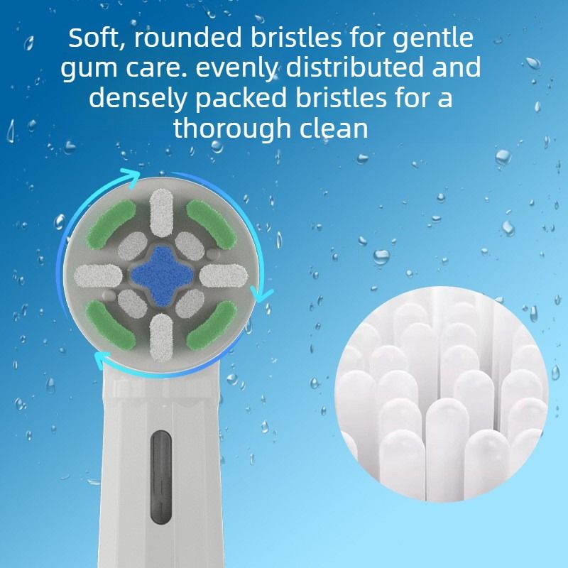 Non-Genuine Oral-B iO Compatible Brush Heads - 4 Pack