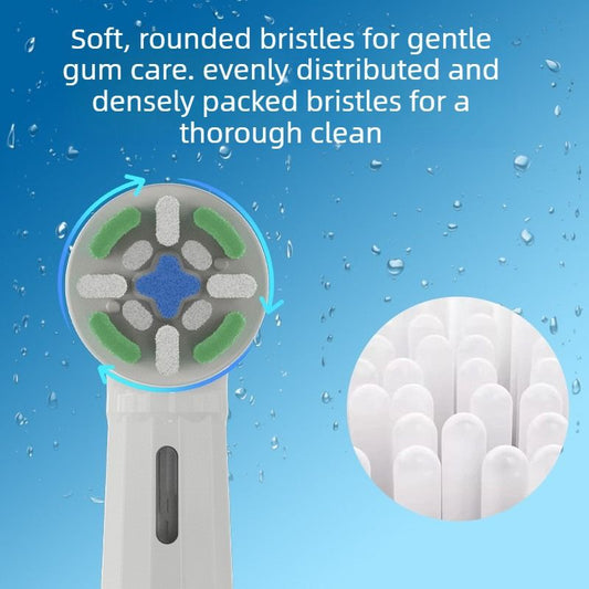Non-Genuine Oral-B iO Compatible Brush Heads - 4 Pack