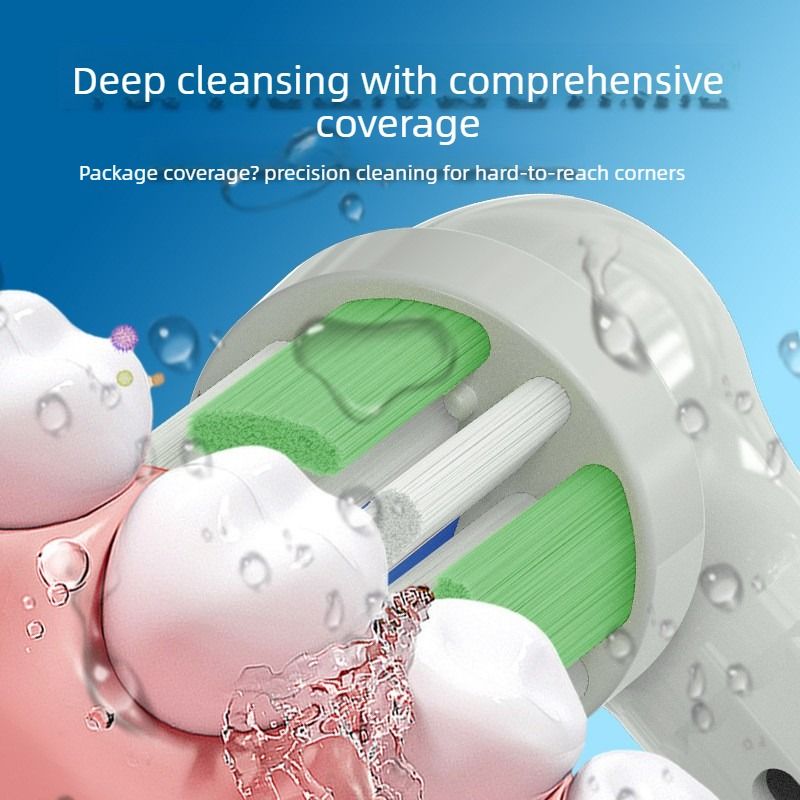 Non-Genuine Oral-B iO Compatible Brush Heads - 4 Pack