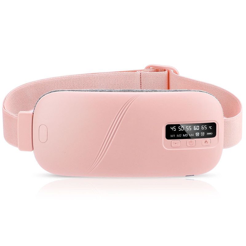 Pink Wireless Waist Heating Pad
