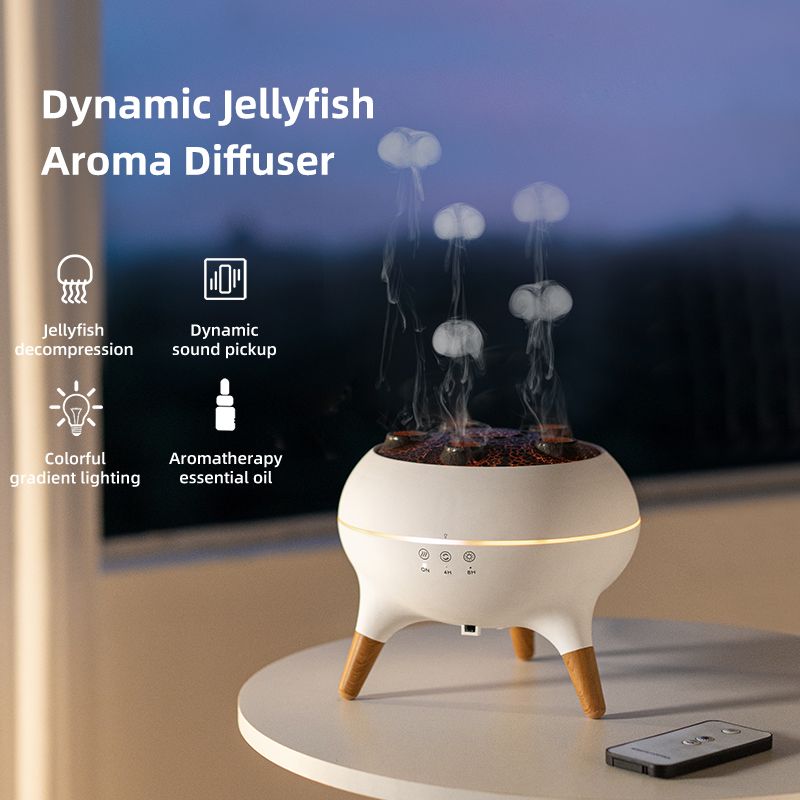 Jellyfish Smoke Ring Aroma Diffuser & Humidifier