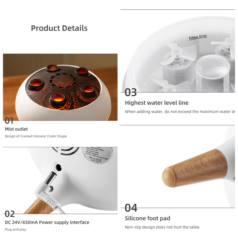 Jellyfish Smoke Ring Aroma Diffuser & Humidifier
