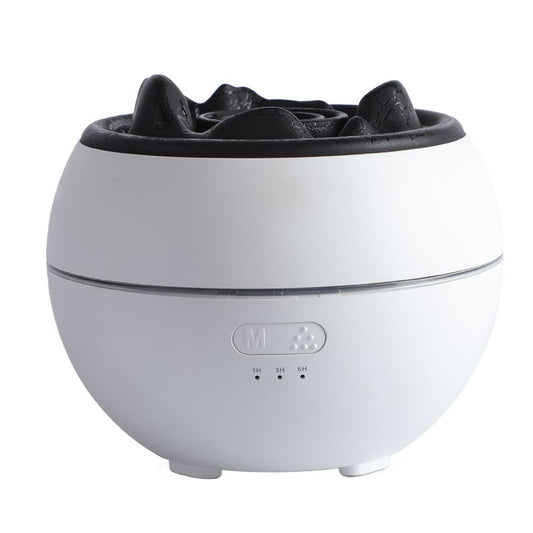 Volcano Flame Aroma Diffuser & Humidifier - White