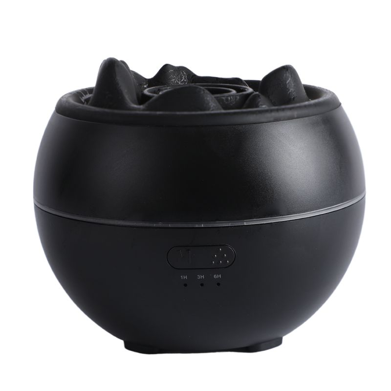 Volcano Flame Aroma Diffuser & Humidifier - Black