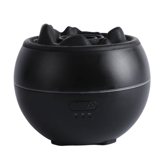 Volcano Flame Aroma Diffuser & Humidifier - Black