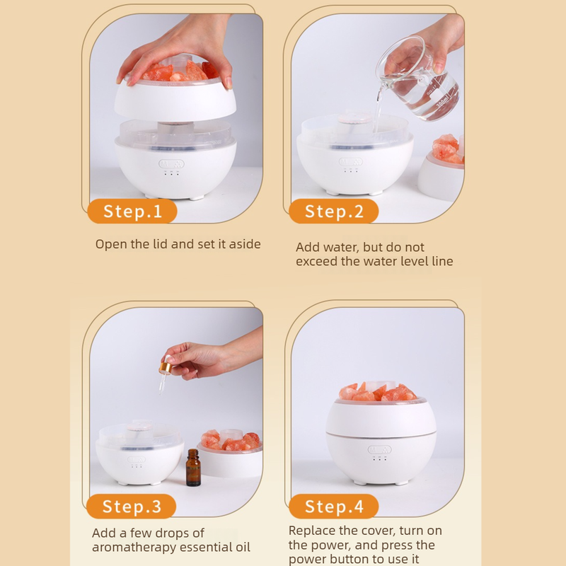 Himalayan Salt Flame Aroma Diffuser