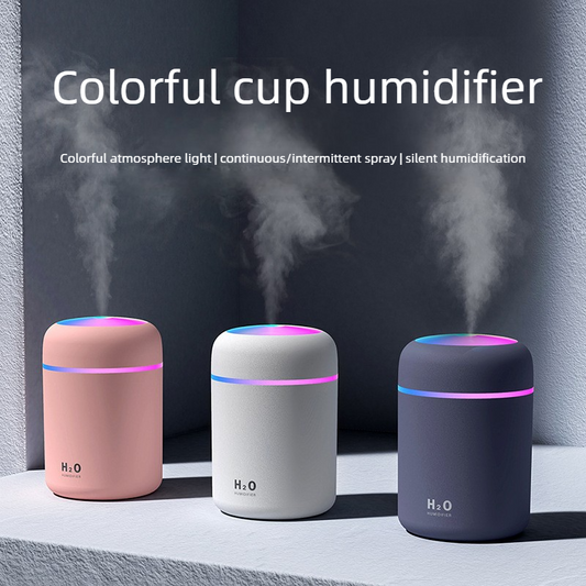 300ml Portable Cup Humidifier - White