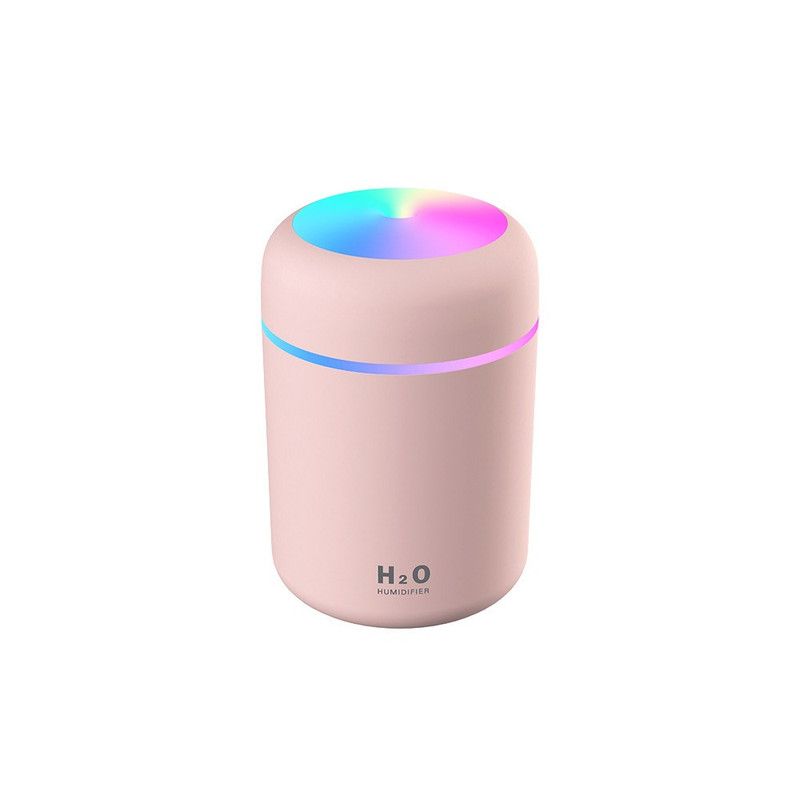 300ml Portable Cup Humidifier - Pink
