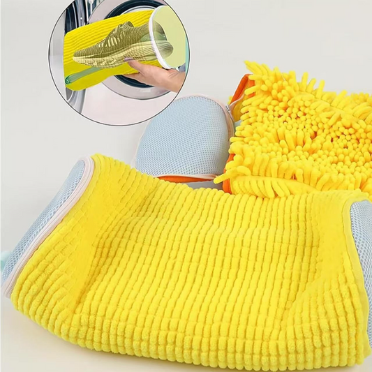 2-Pack Shoe Laundry Wash Bags - Yellow